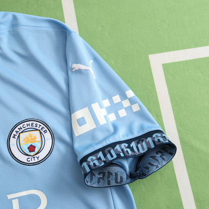 24/25 season Manchester City Home Fan version