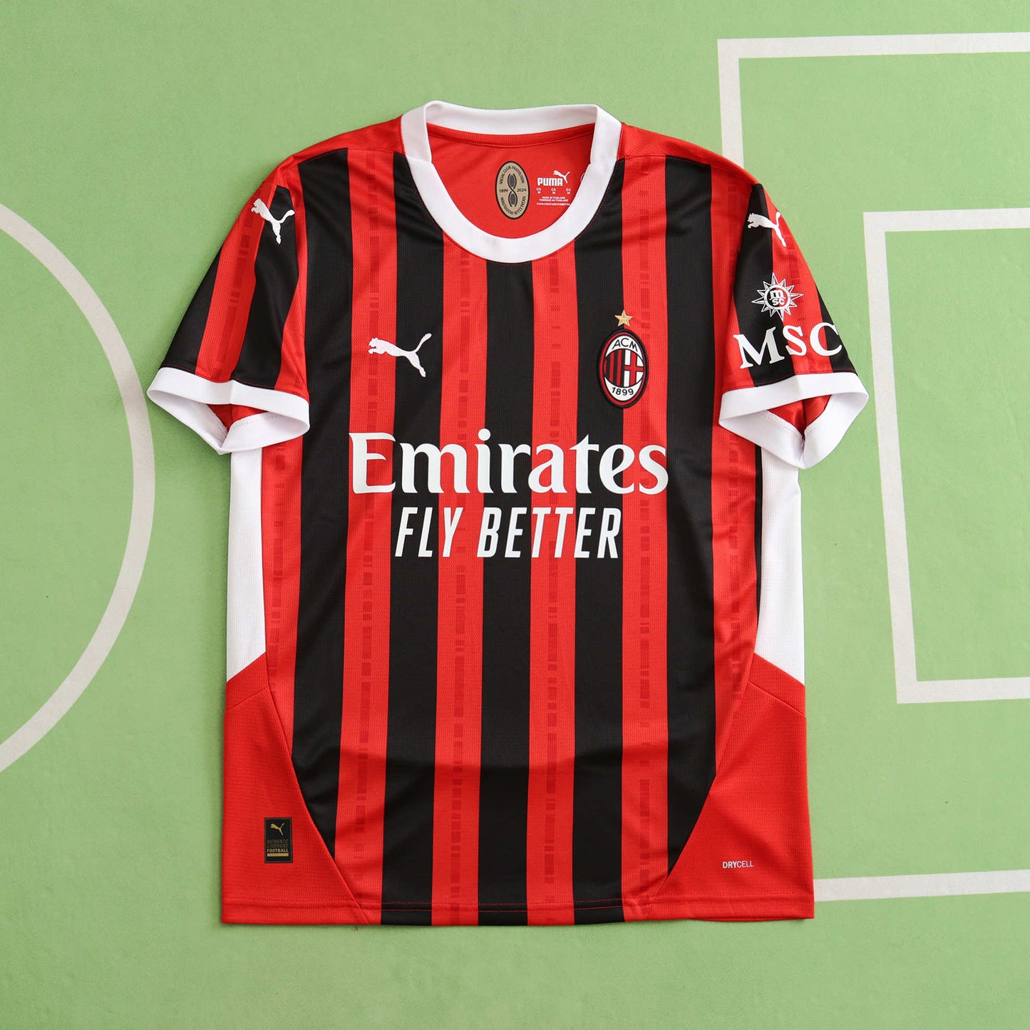 24/25 season AC Milan home Fan Version