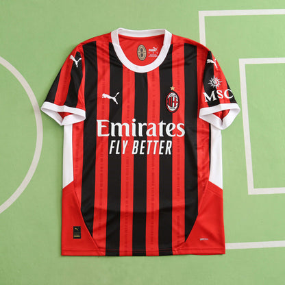 24/25 season AC Milan home Fan Version