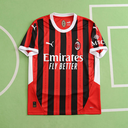 24/25 season AC Milan home Fan Version