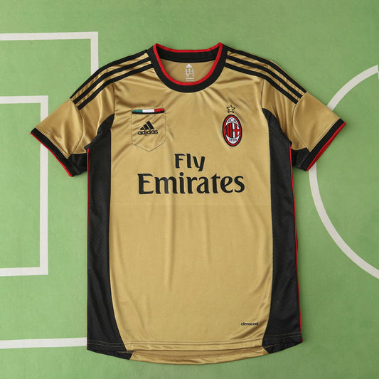 13/14 season A.C. Milan Third Retro Fan version