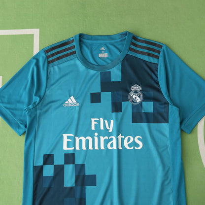 17/18 Season  Real Madrid CF third retro Fan version