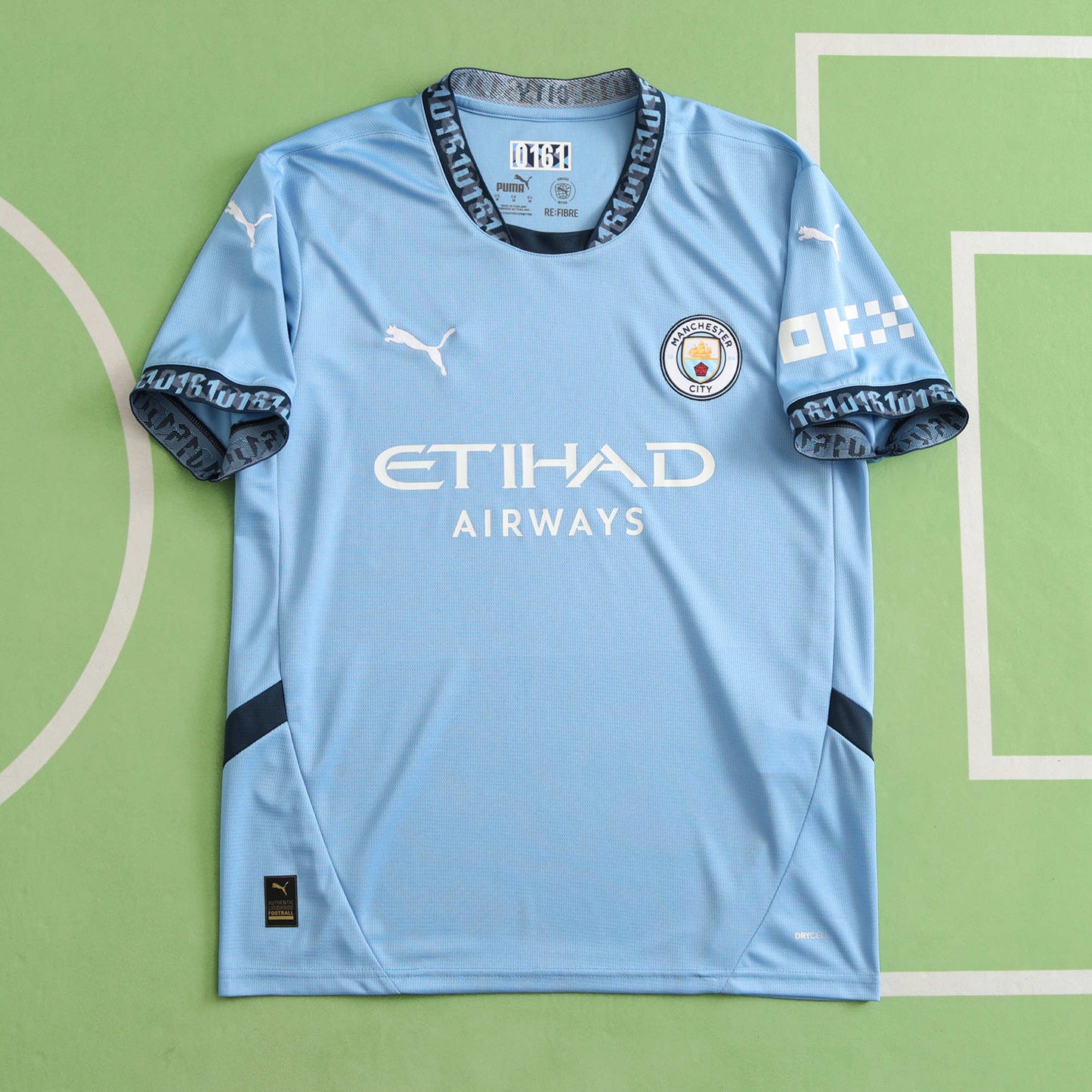 24/25 season Manchester City Home Fan version