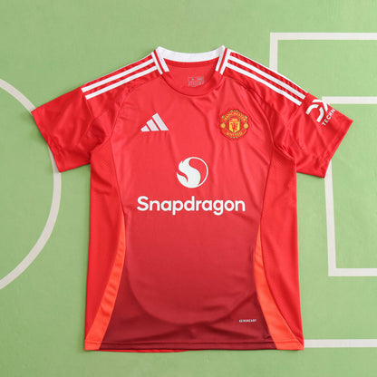 24/25 Season Manchester United Home Fan Version