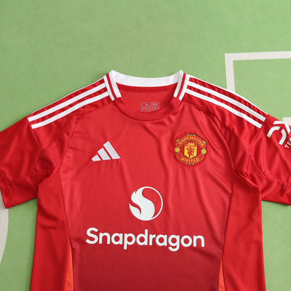 24/25 Season Manchester United Home Fan Version