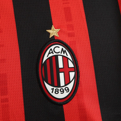 24/25 season AC Milan home Fan Version