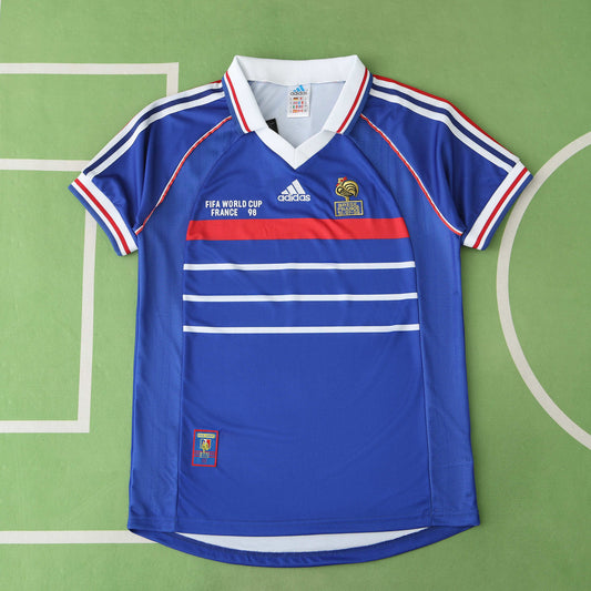 1998 Season France home retro Fan Version